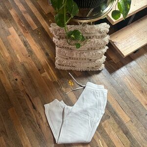 Lululemon Relaxed Fit Scuba Joggers - 8 - White Opal